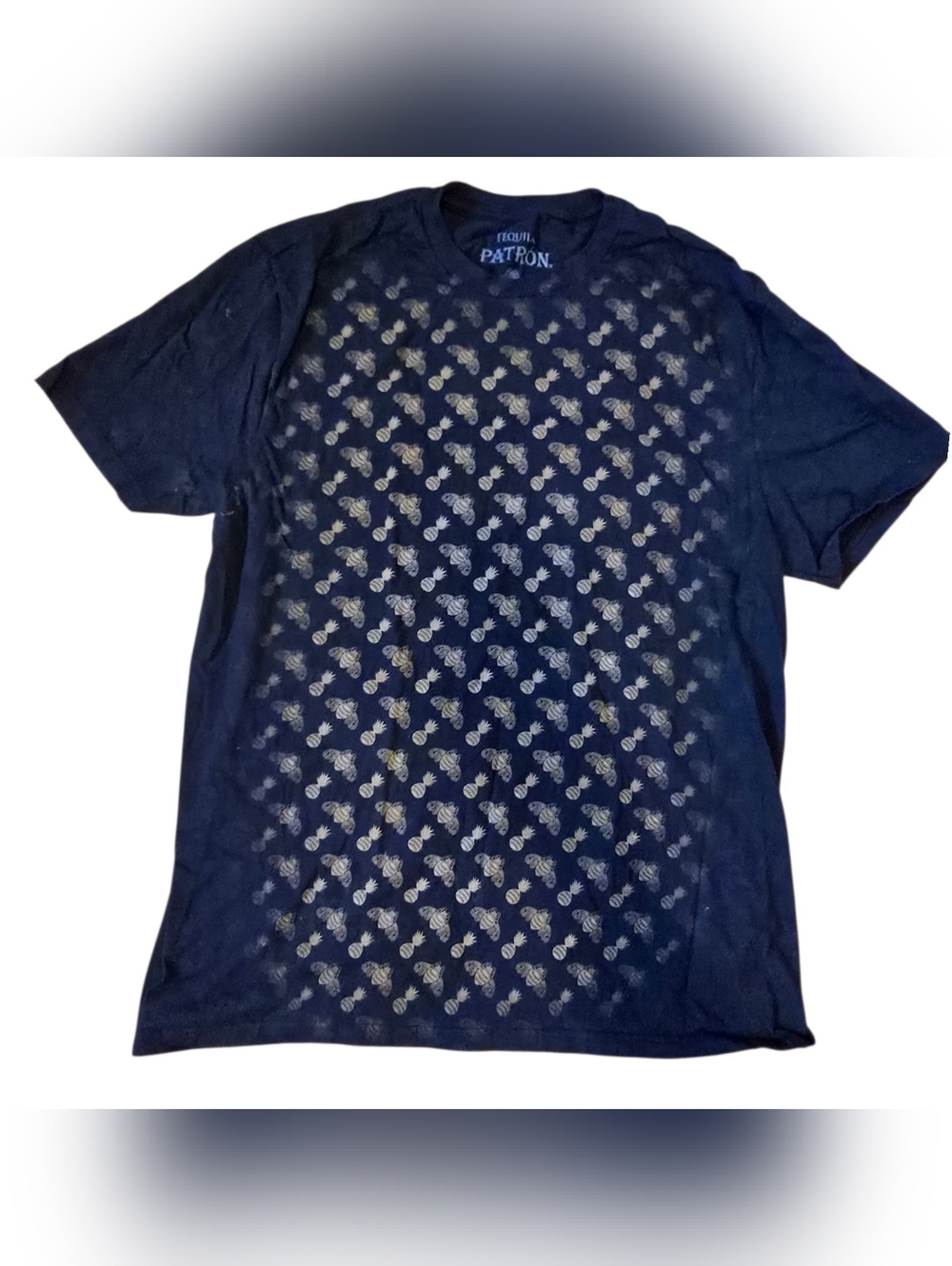 Patron Tequila "Bee & Piña" All-Over Print Graphic T-Shirt